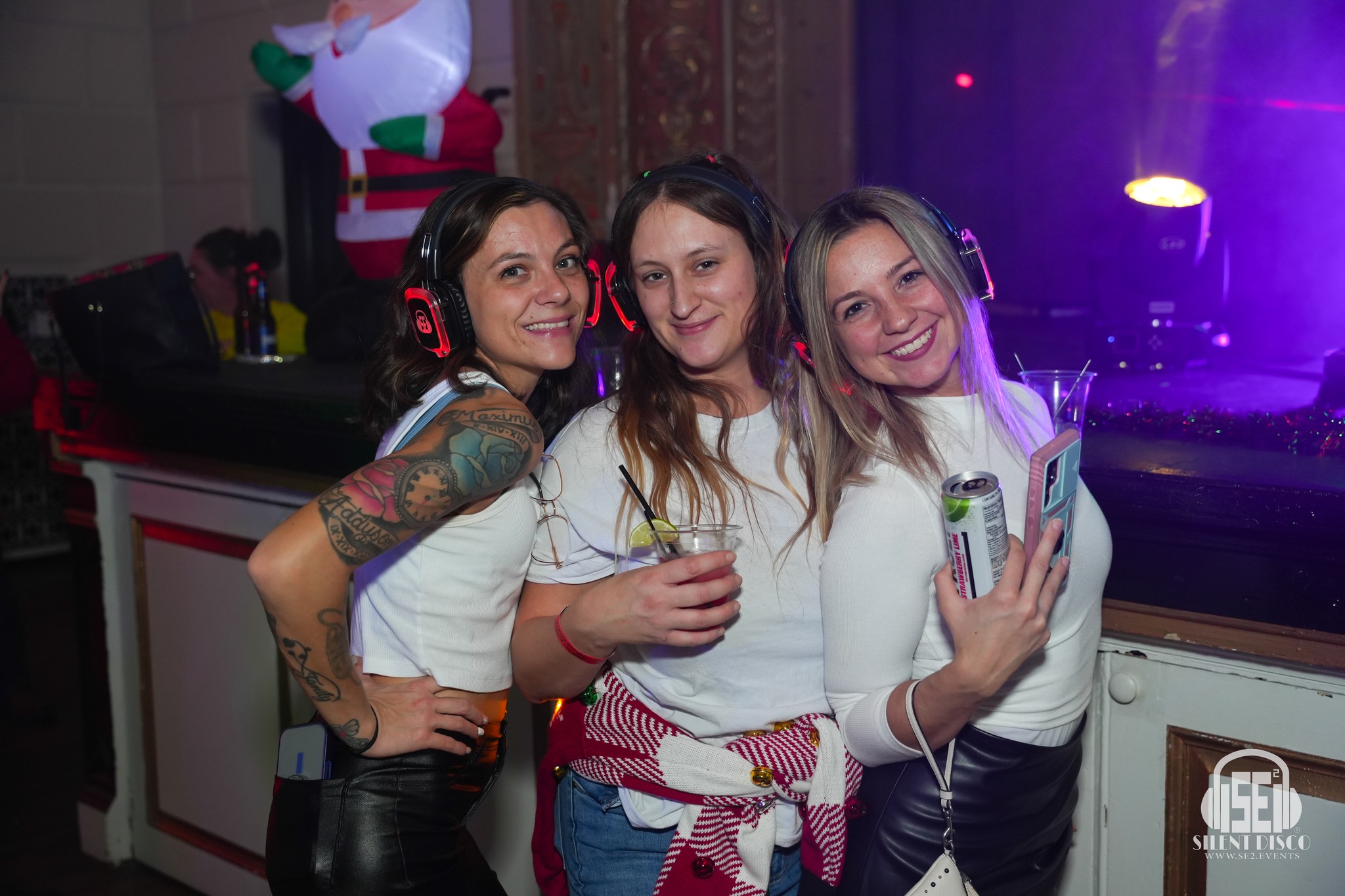 UGLY SWEATER Christmas Silent Disco at 500 Pearl! at 500 Pearl St