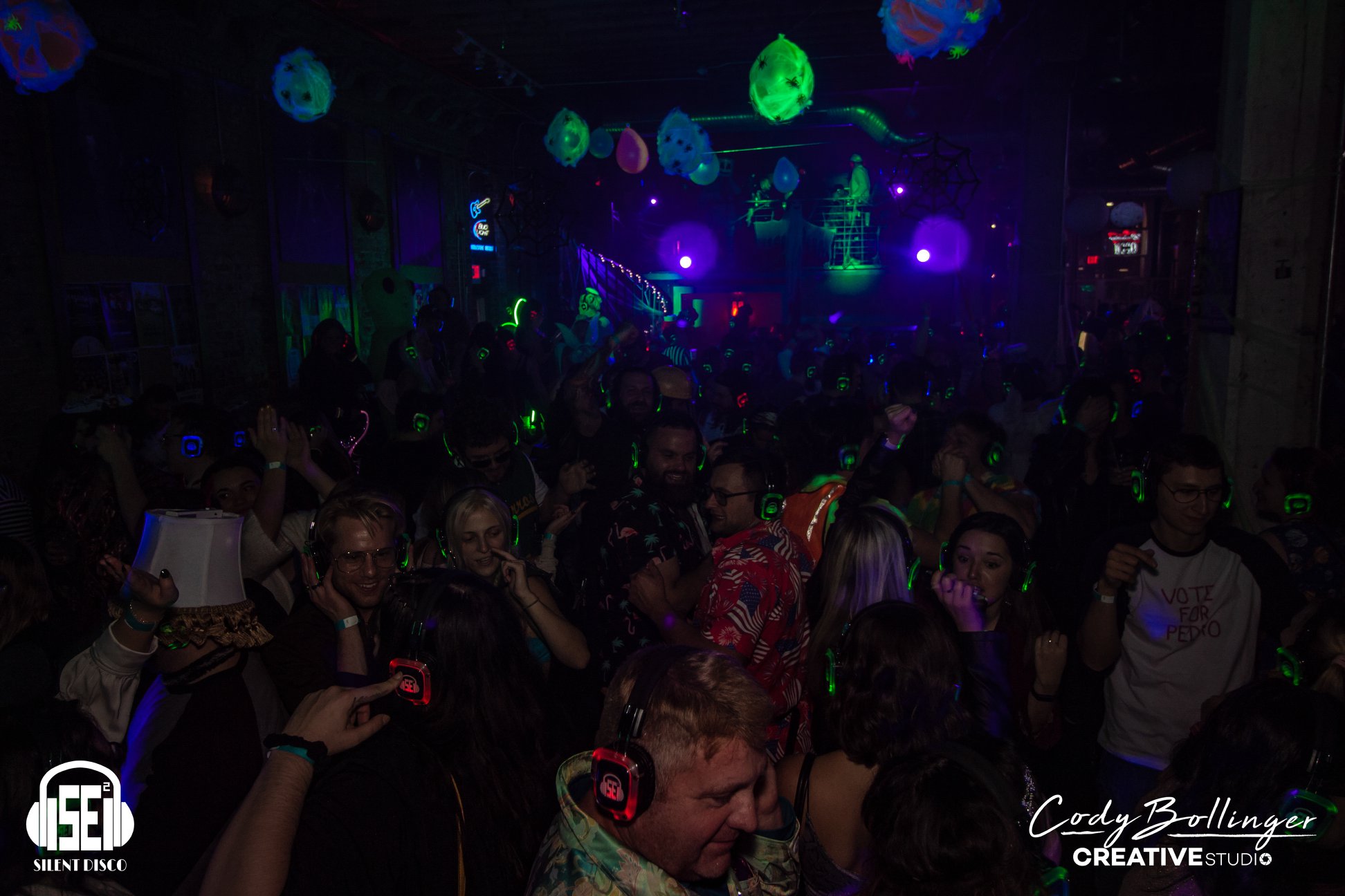 Halloween Silent Disco at Buffalo Iron Works!